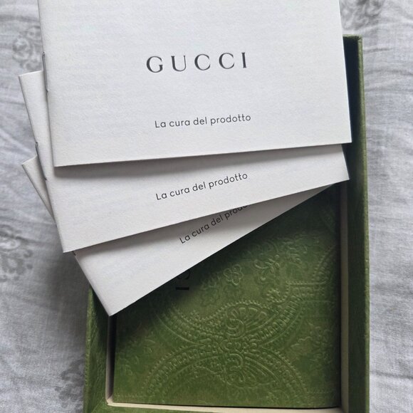 💯% Authentic Brown Gucci Ophidia GG Card Case: - Picture 6 of 7